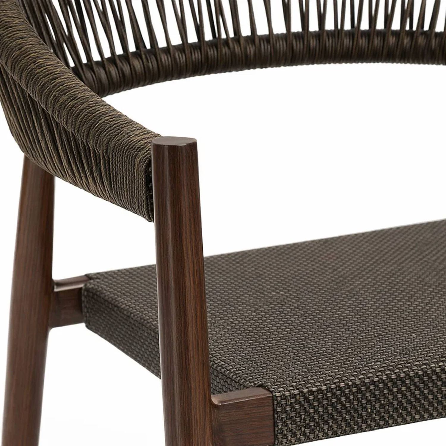 Pack De 4 Sillas De Terraza Douce - Aluminio Y Rattan image number 5.0