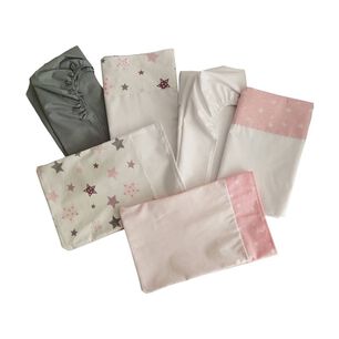 Pack De 2juego De Sabana Cuna Colecho Bebe