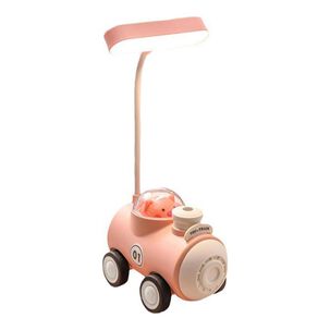 Mini Lampara Sacapuntas Recargable Forma De Tren