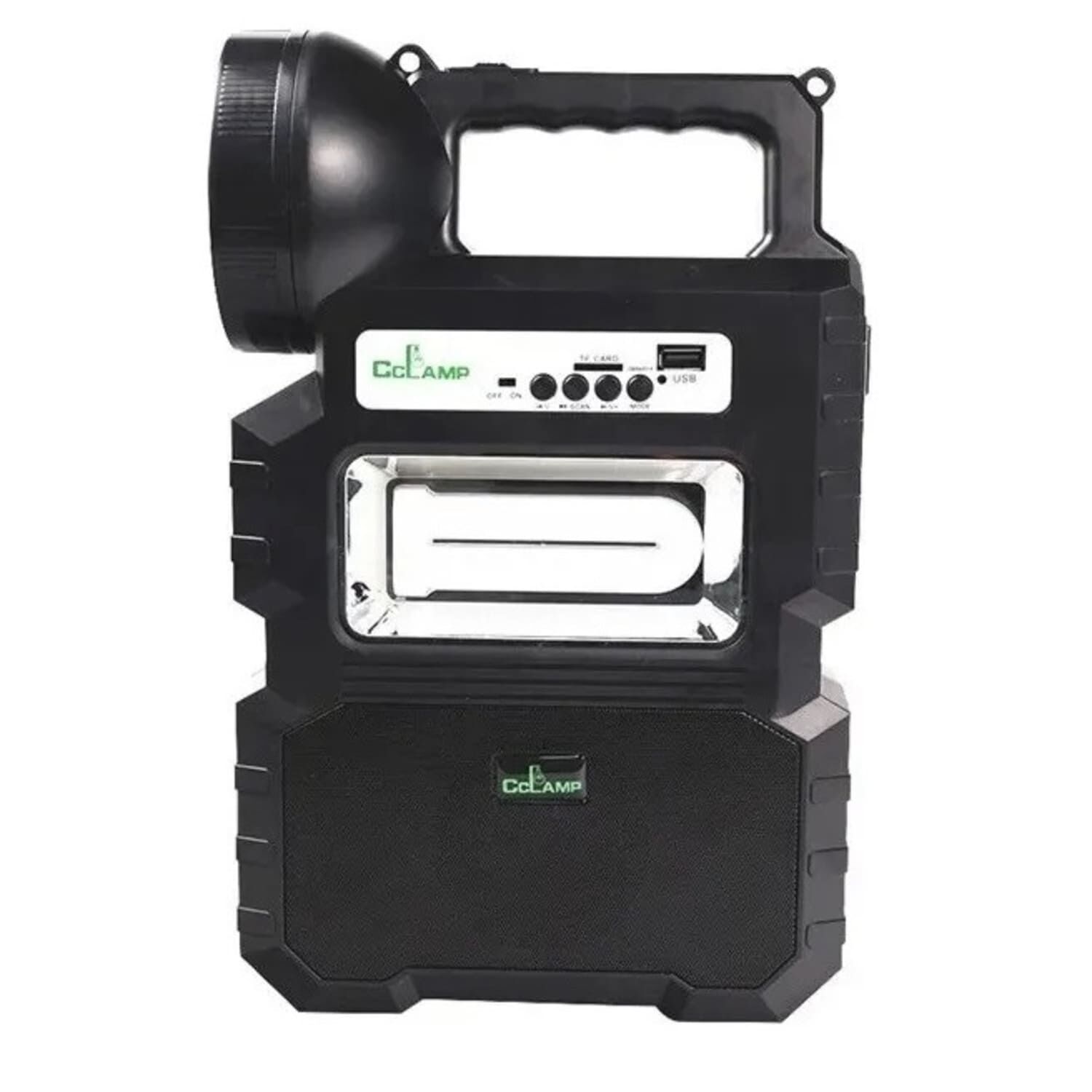 Kit Lampara Solar De Camping Usb + Radio + Bluetooth Color Negro image number 5.0