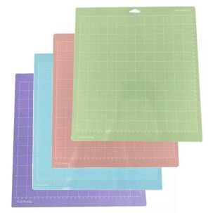 Pack 4 Tapetes De Corte Para Cameo Y Cricut 30cm X 30cm