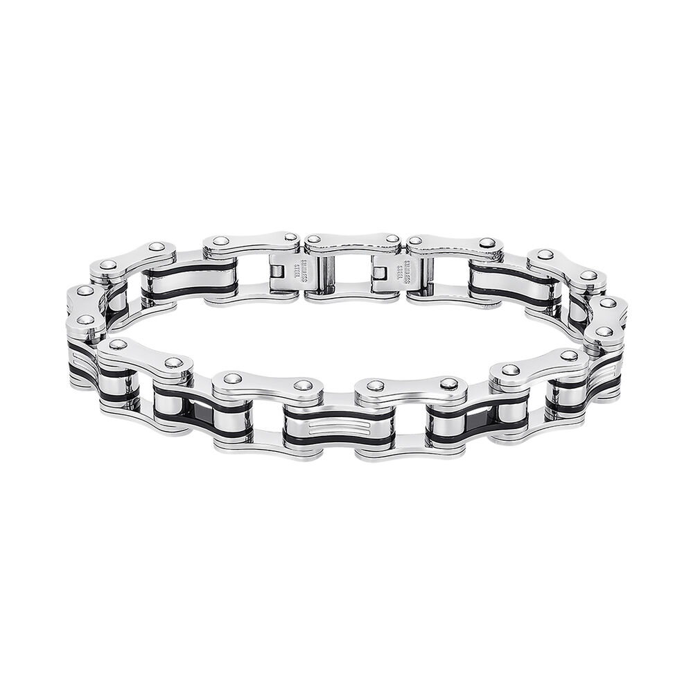 Pulsera Ls2266-2/1 Lotus Style Hombre Men In Black image number 0.0