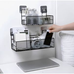 Pack 2 Organizador Repisa Multiuso Hogar Blanco