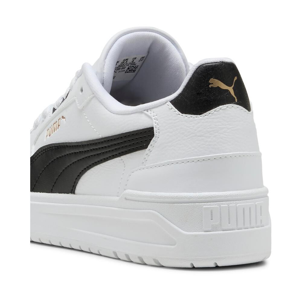 Zapatilla Urbana Unisex Puma Shuffle Downtown Lo Jr White- Black- Gold image number 2.0