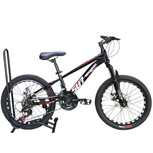 Bicicleta Aro 20 Brxing Su7 Negro Con Freno Disco Y 21 Velocidades