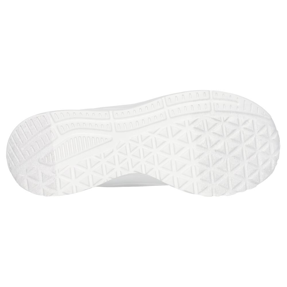 Zapatilla Urbana Mujer Skechers Uno Lite Blanco image number 3.0