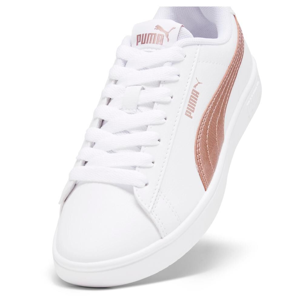 Zapatilla Urbana Unisex Puma Rickie Classic Jr White-rose Gold image number 4.0