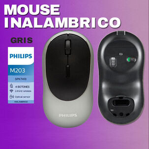 Mouse Inalámbrico Philips Spk7413 4 Botones Dpi 2000