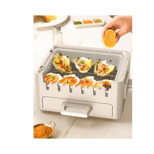 Parrilla Eléctrica Multifuncional 2 En 1 Raf 800w
