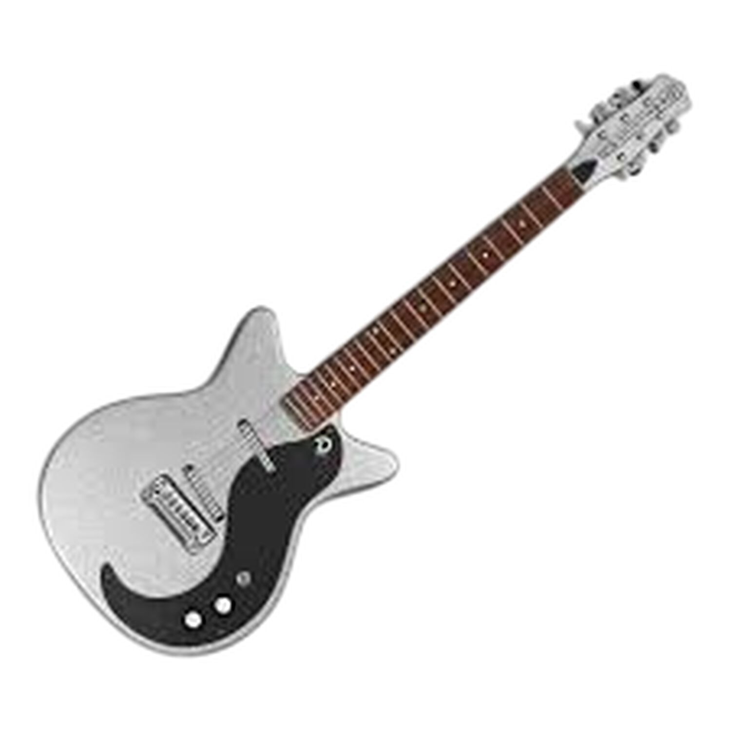 Guitarra El&eacute;ctrica Danelectro Silver Metal Flake 59mj Smf image number 1.0