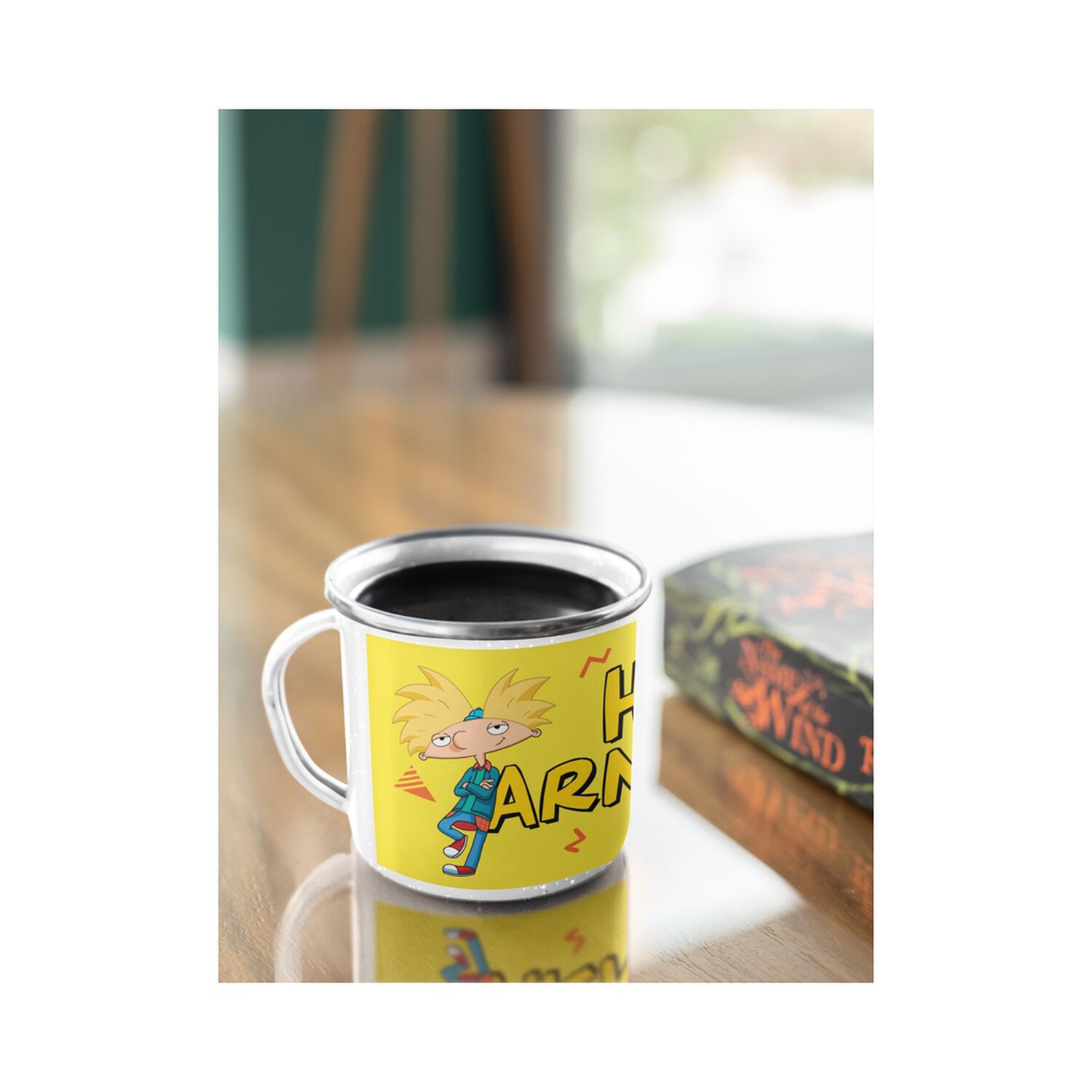 Taza Enlozada Lechera Hey Arnold Arnold Y Gerald image number 1.0