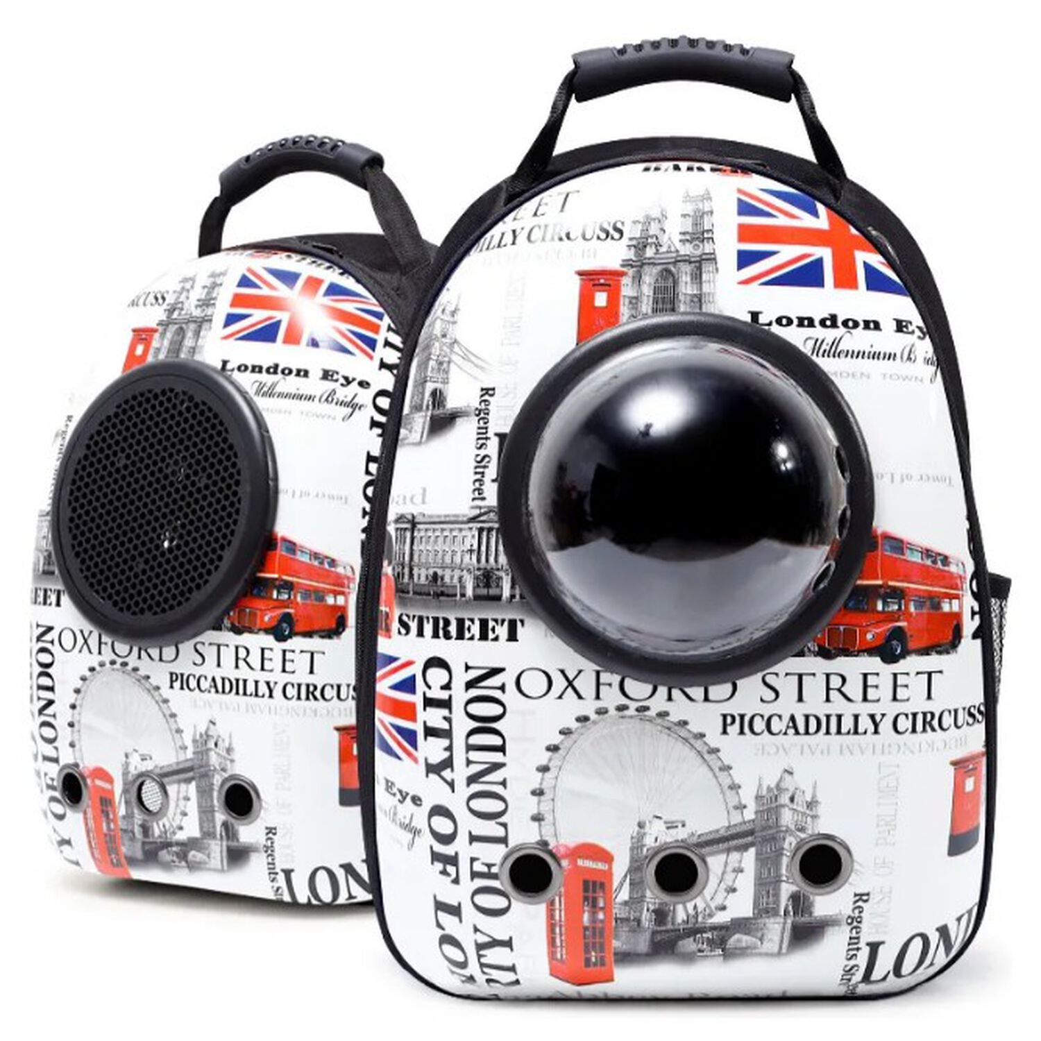 Mochila Bolso Transportes Transparente Mascotas Perros Gatos image number 0.0