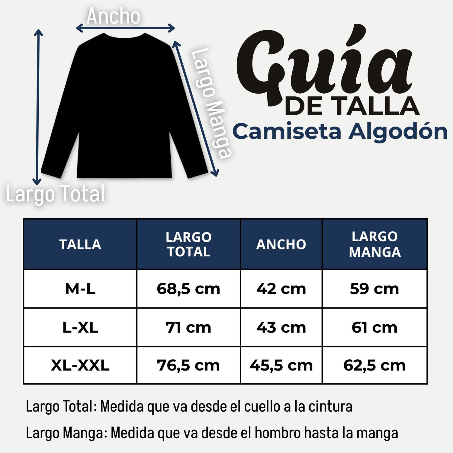 Camiseta Polera Algod&oacute;n Basico Oversize Manga Larga Primera Capa Mujer image number 2.0