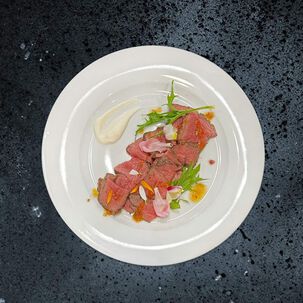 Set De 6 Platos Porcelana Base Borde Ancho 30 Cm L&iacute;nea Padua