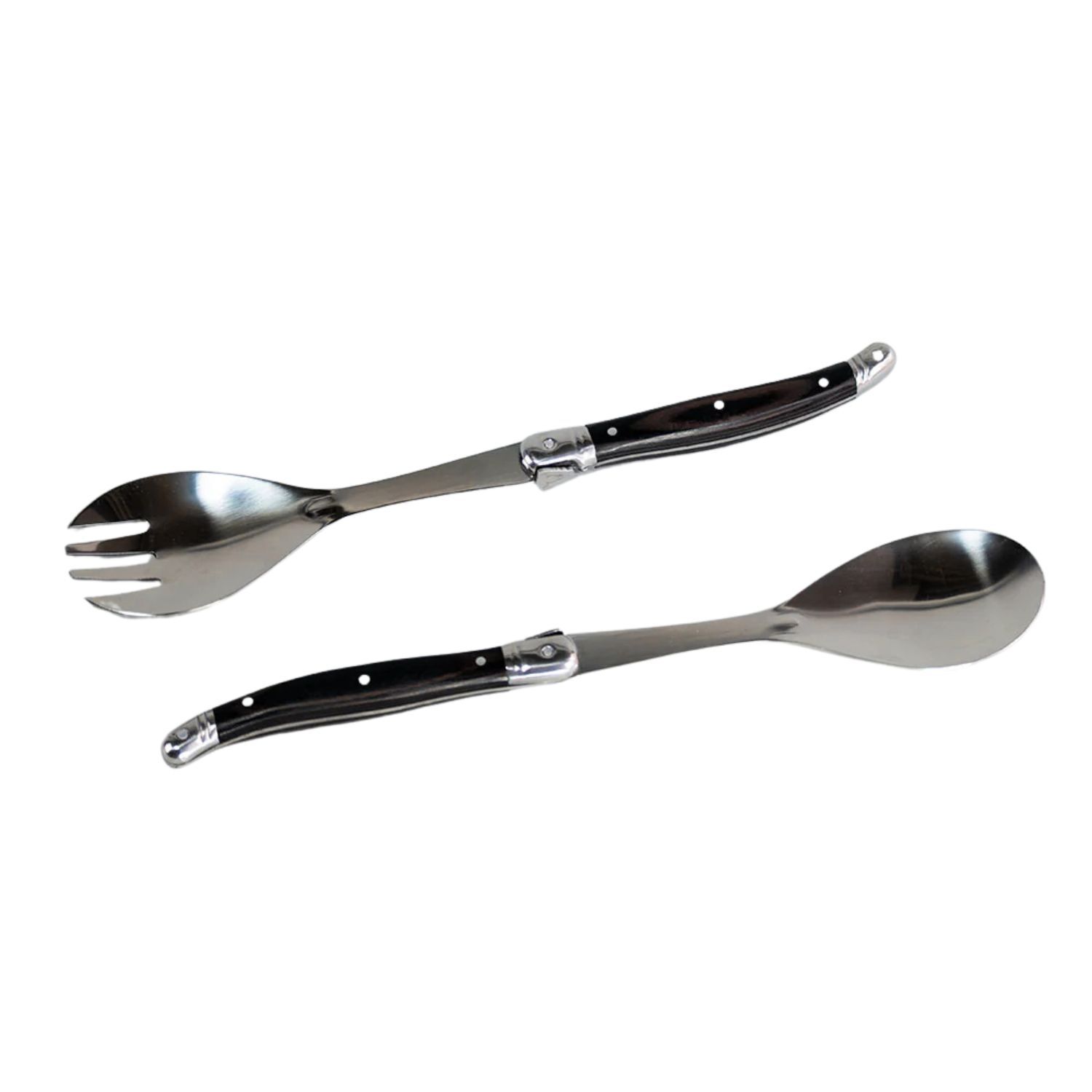 Set 2 Cucharas Para Ensaladas Wayu Mango Madera Cocina Bbq image number 1.0