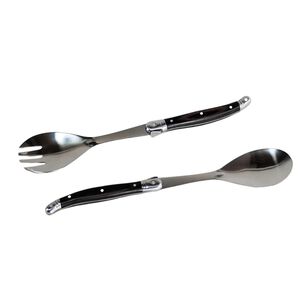 Set 2 Cucharas Para Ensaladas Wayu Mango Madera Cocina Bbq
