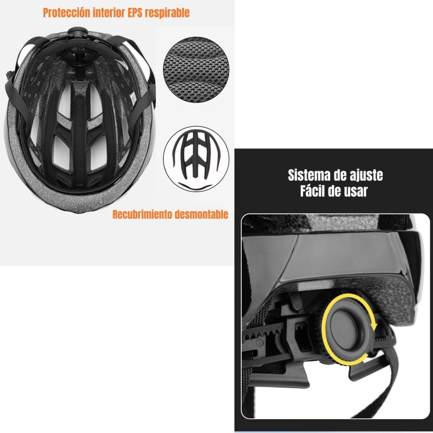 Casco Bicicleta Con Mica Facial Magn&eacute;tica Lubabycas image number 4.0