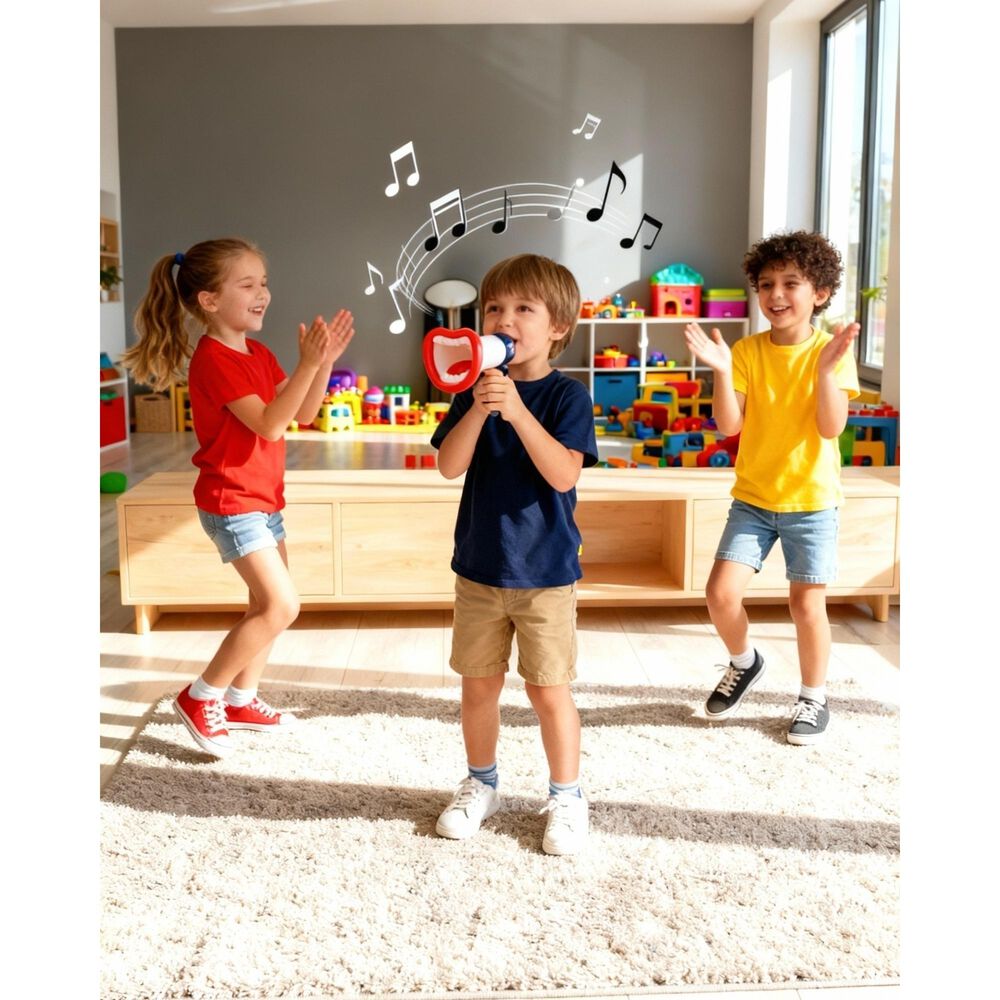 Juguete Megafono Altavoz Cambia De Voz Para Ni&ntilde;os image number 2.0