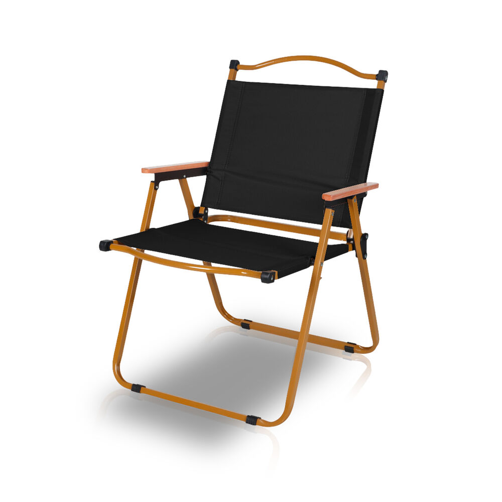 Silla Plegable Camping Reclinable Calafquén Negro image number 0.0