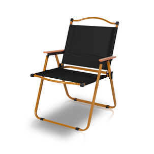 Silla Plegable Camping Reclinable Calafquén Negro Silla Plegable Camping Reclinable Calafquén Negro