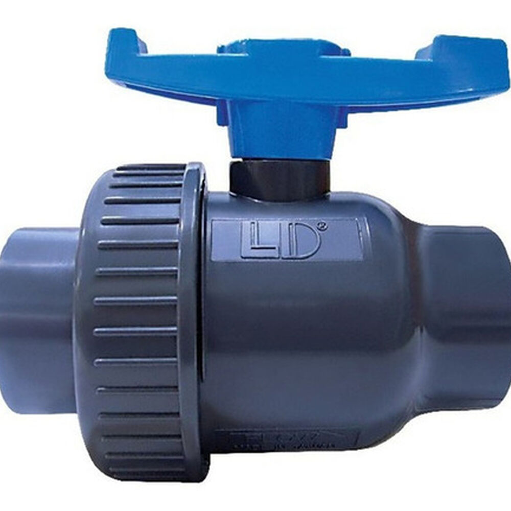 Válvula De Bola Pvc 3/4 Marca Ld image number 0.0