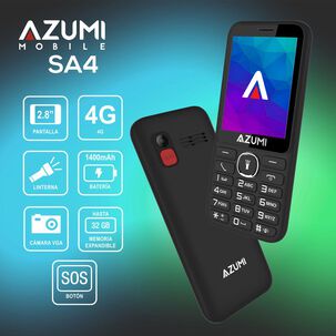 Celular B&aacute;sico Azumi SA4 / 128 MB / Claro