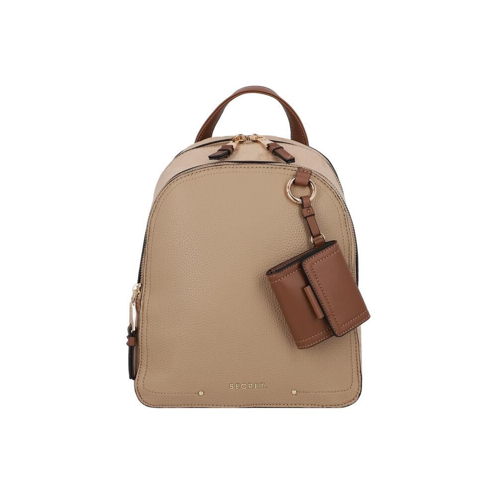 Mochila Secret Mali St6 S Beige image number 0.0