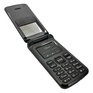 Telefono Senior Tipo Almeja 4g Visor Negro 9312