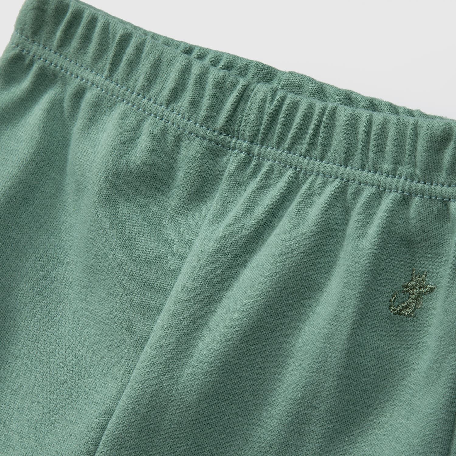 Pack Pantalones Blanco Verde Ositos Algod&oacute;n Peruano image number 2.0