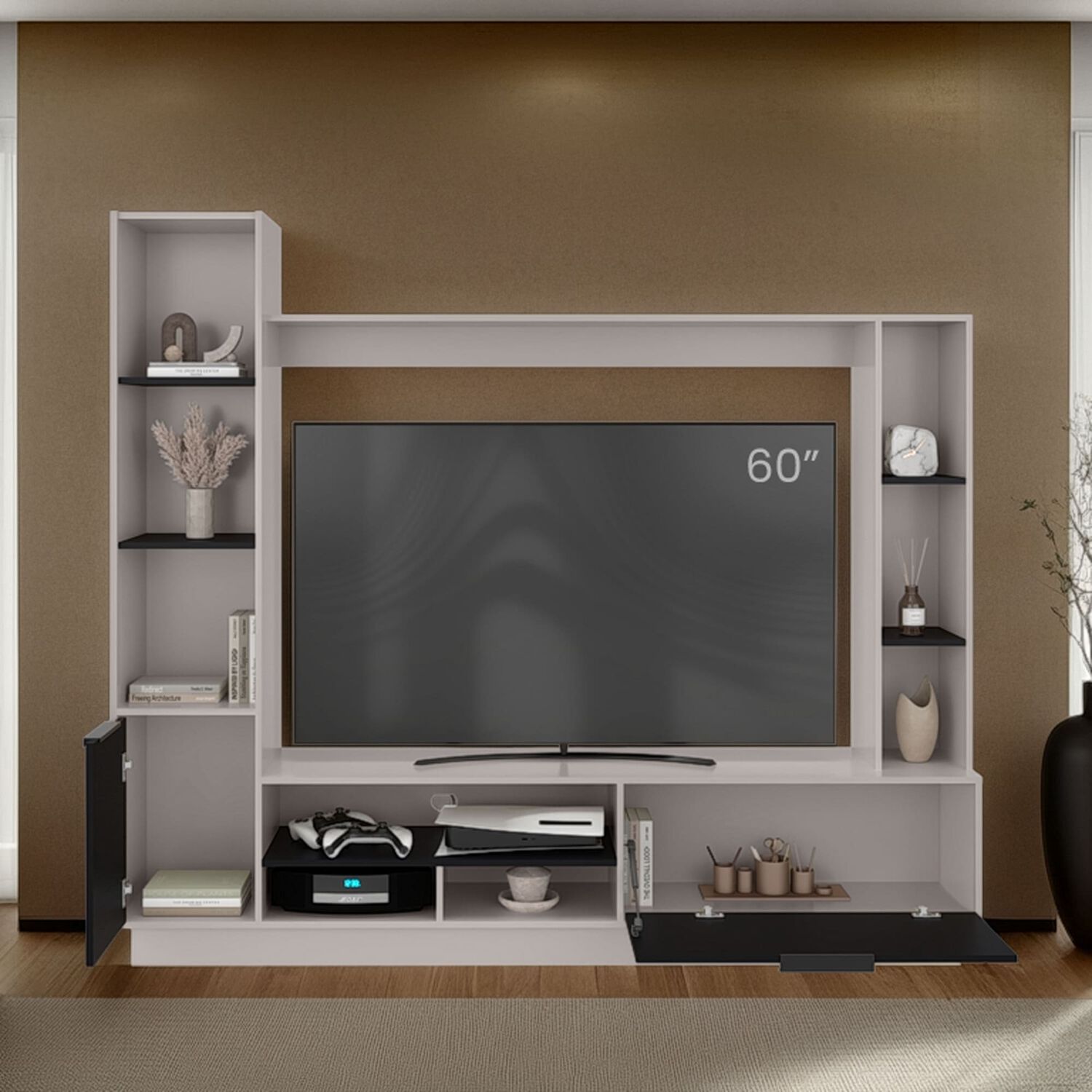 Estante Tv 60" 176 2 Puertas image number 6.0