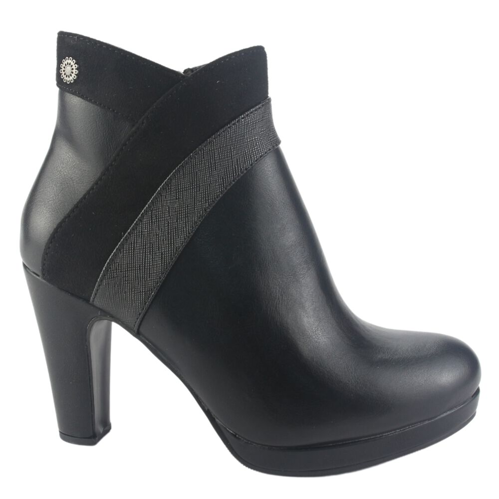 Botin Chalada Mujer Bambina-5 Negro Moda image number 0.0