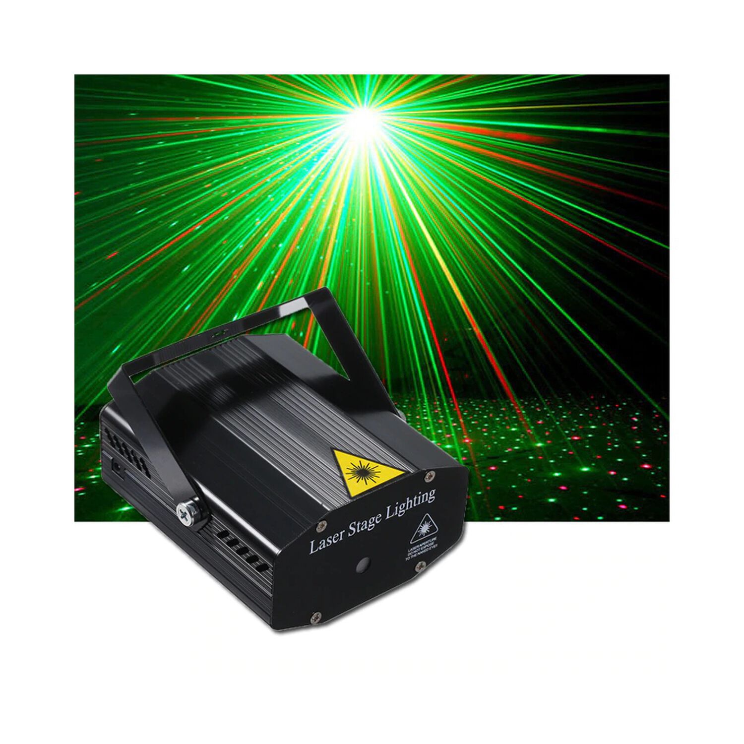 Luces Laser Para Fiestas Rgb Con Sensor R&iacute;tmico image number 9.0