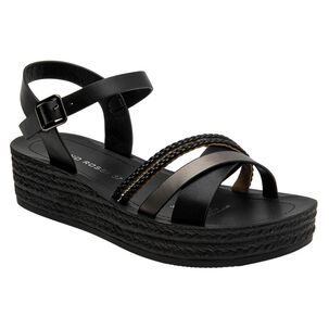 Sandalia Mujer Bruno Rossi Brm0112 Negro