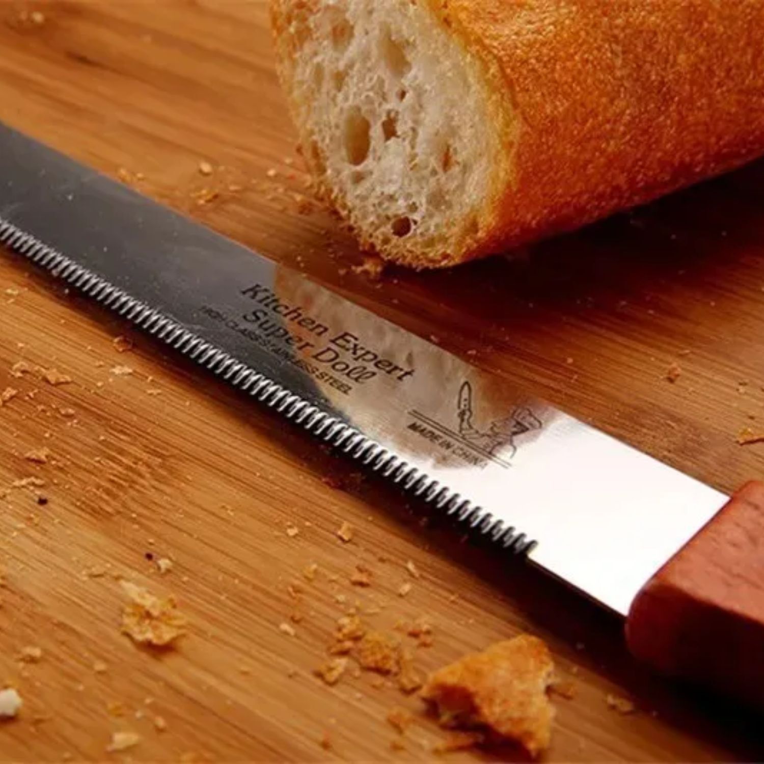 Set 12 Cuchillo Para Cortar Pan Queque Bizcocho Reposteria image number 2.0