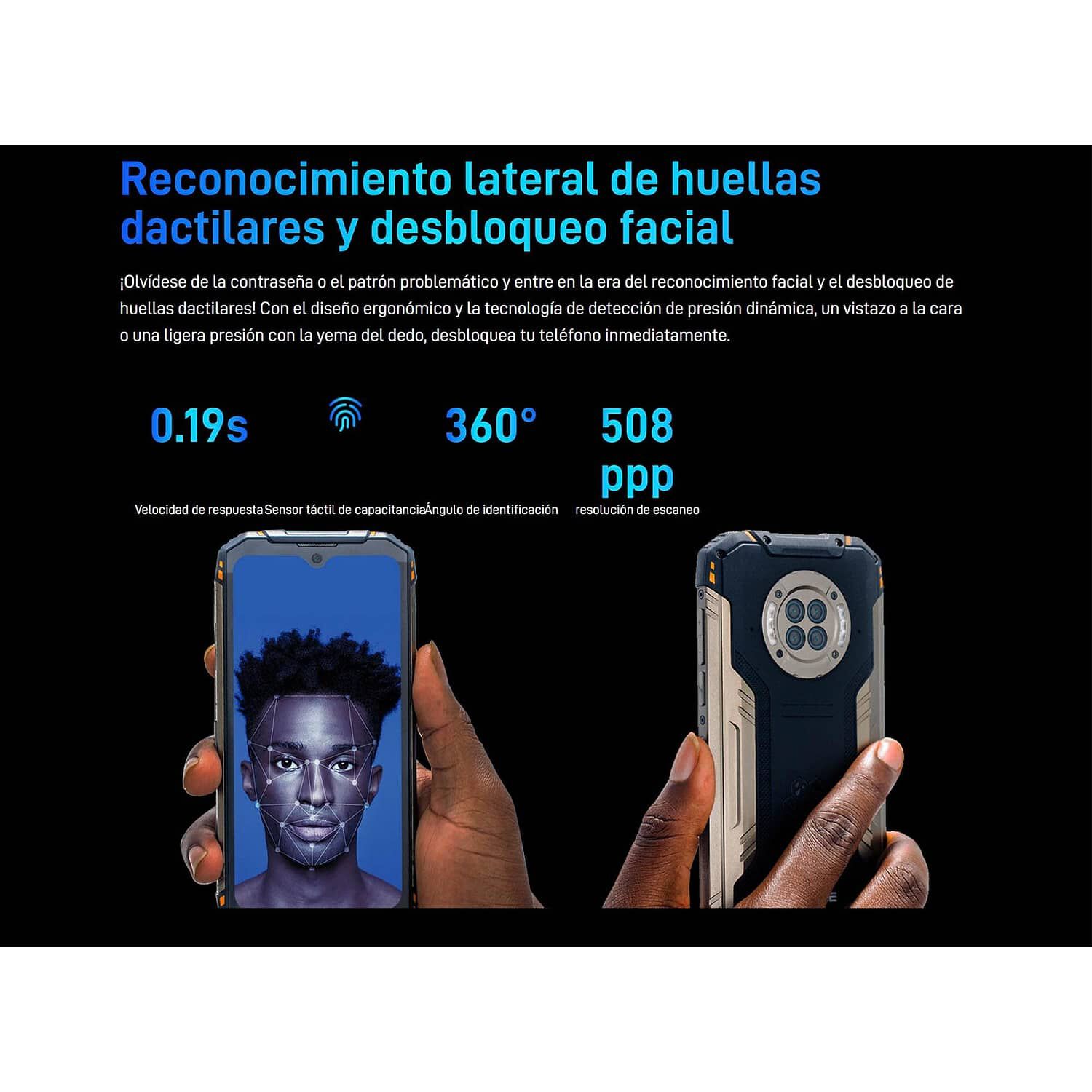 Celular Rugged Doogee S96 Gt Resistente A Golpes, Polvo, Humedad Y Agua / C&aacute;mara Con Visi&oacute;n Nocturna, Graba Videos En 4k image number 7.0