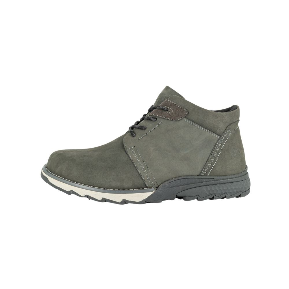 Botin De Cuero Boja Verde London Adixt image number 1.0