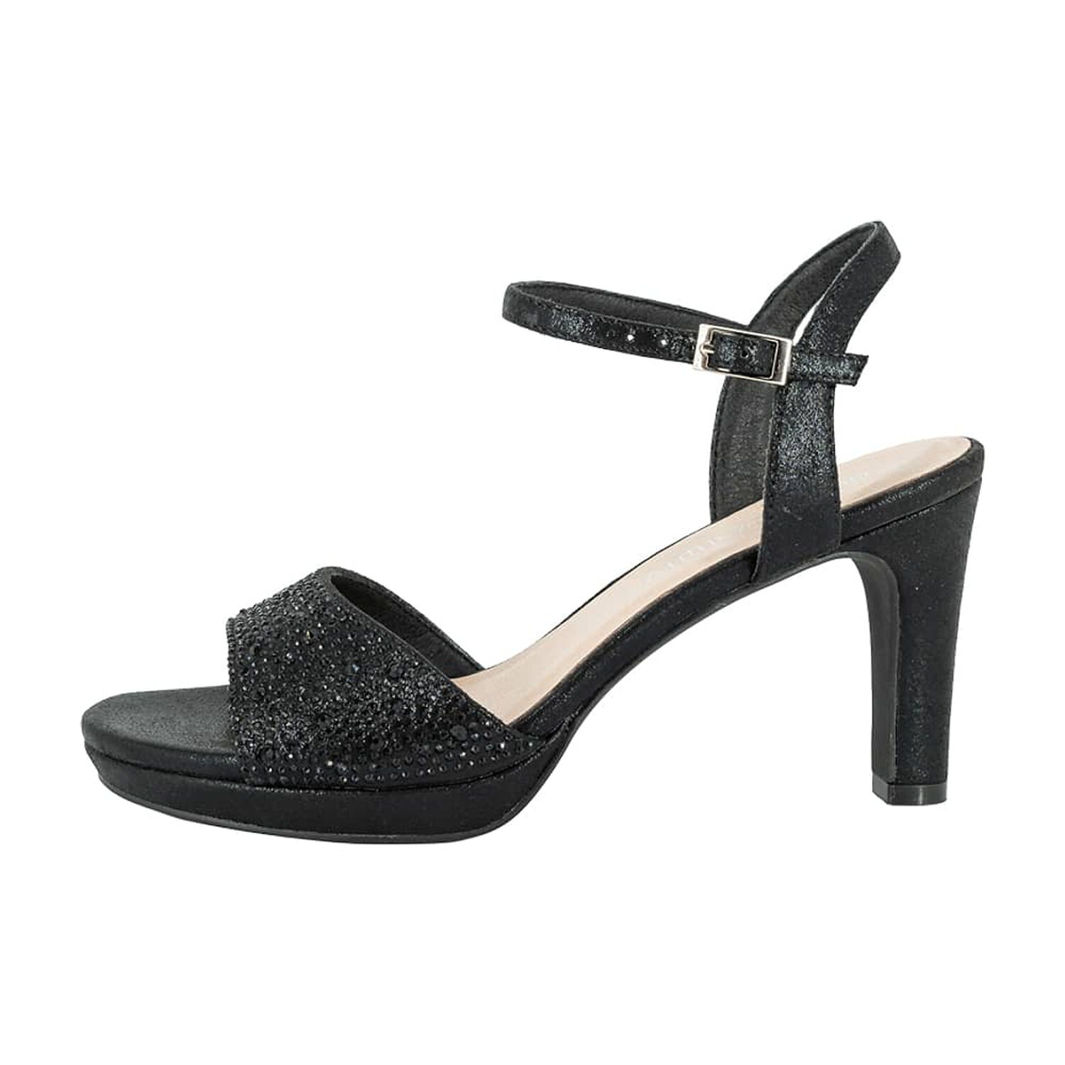 Sandalia De Vestir Aris Negro Alquimia image number 1.0