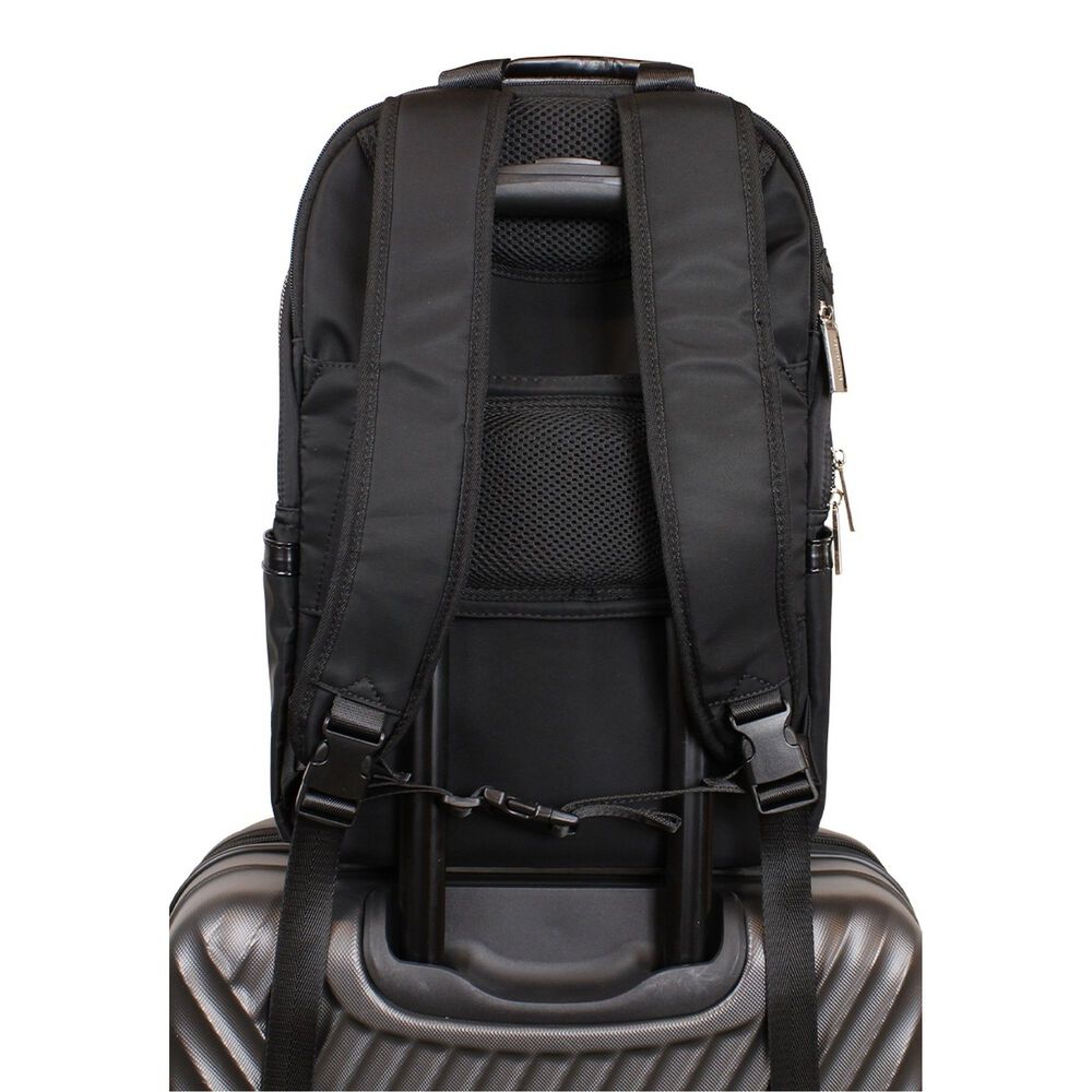 Mochila Con Porta Notebook Turin Negra Kenneth Cole image number 8.0