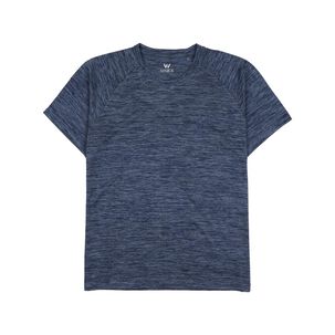 Polera Deportiva Lisa Slim Manga Corta Cuello Redondo Hombre Wetland