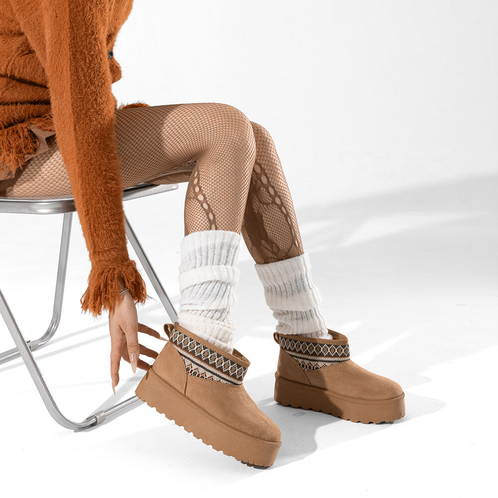 Botin Térmico Casual Mujer Gamuza Antideslizante Weide Sl25 image number 2.0