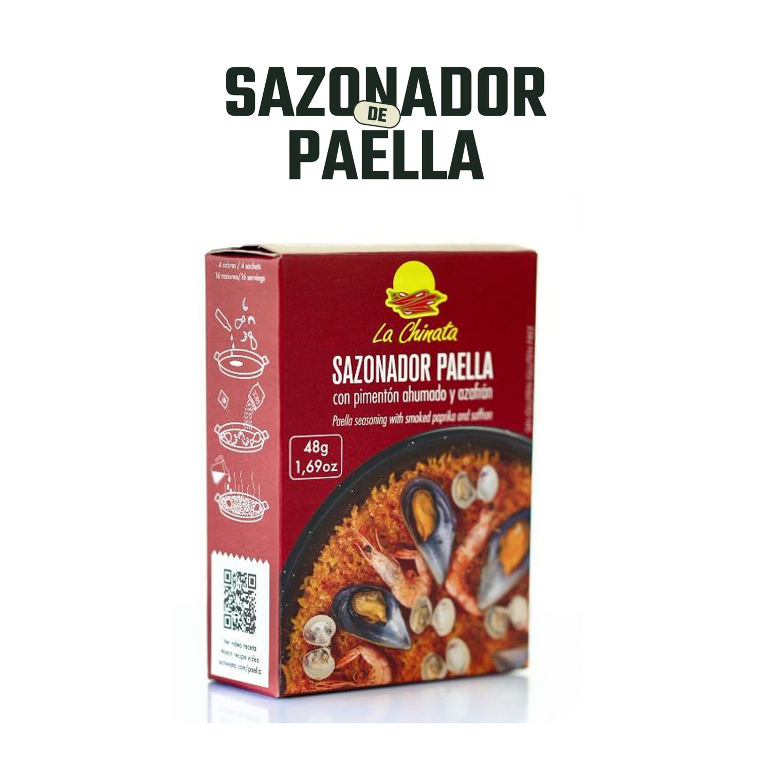 Sazonador Paella La Chinata 1 X 48 Gr image number 2.0