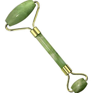 Rodillo Masajeador Facial Y Piedra De Jade 100% Natural