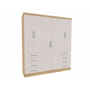 Cl&oacute;set Casa Ideal S338 / 6 Puertas / 8 Cajones