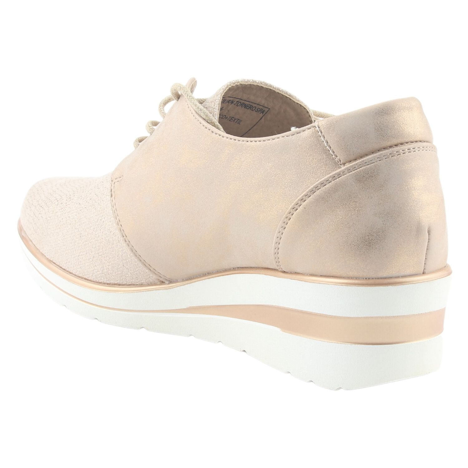 Zapato Chalada Mujer Zlat-5 Dorado Casual image number 3.0
