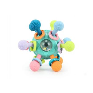 Pelota Sensorial Beb&eacute; Mordedor Sonajero Argollas