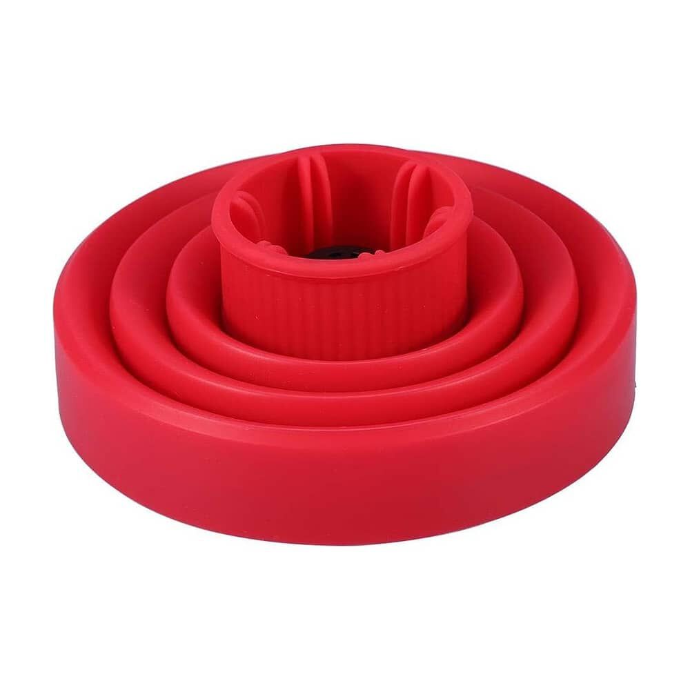 Difusor Para Secador De Cabello De Silicona Plegable Rojo image number 3.0