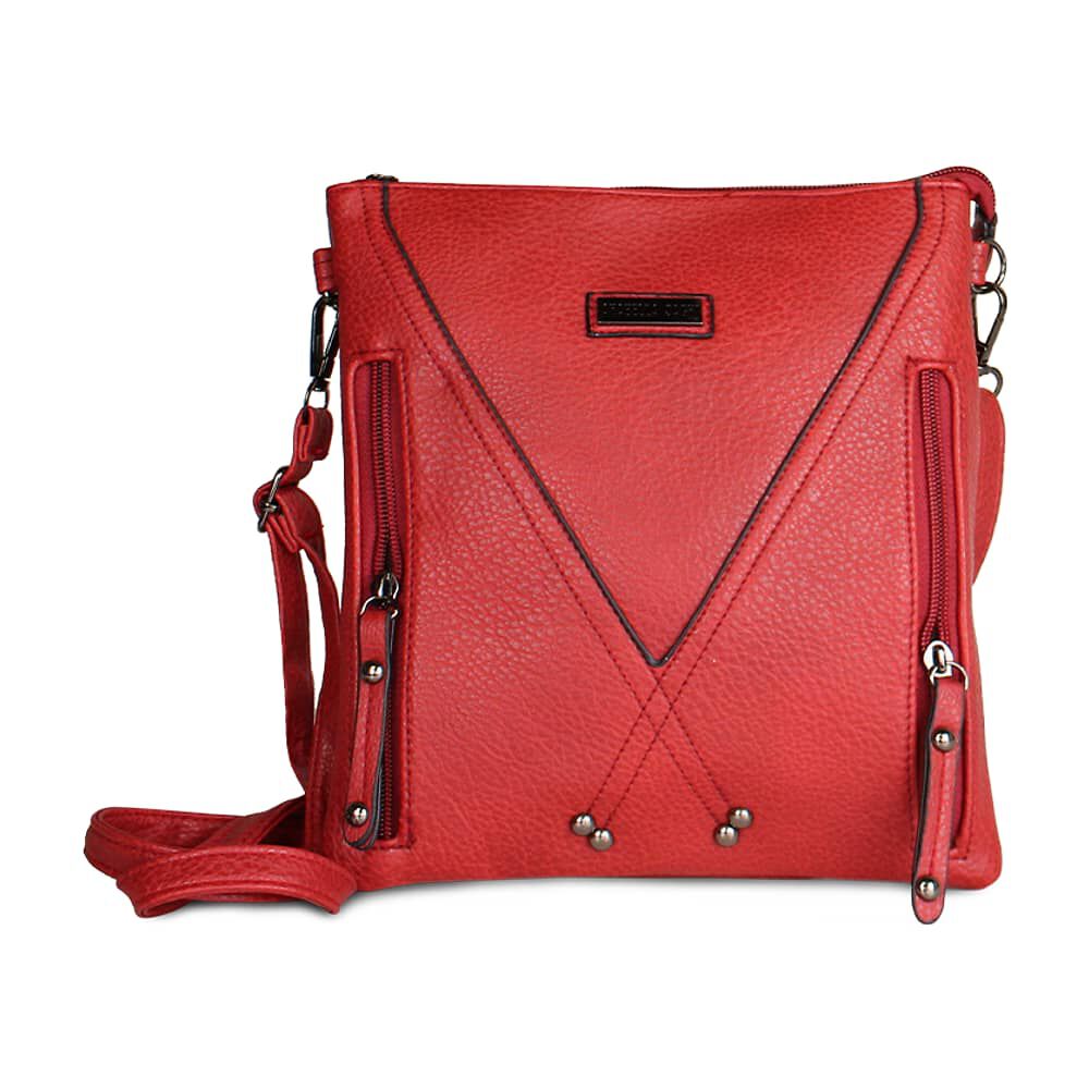 Cartera Bandolera Pascal Roja Anabella Sachi image number 3.0