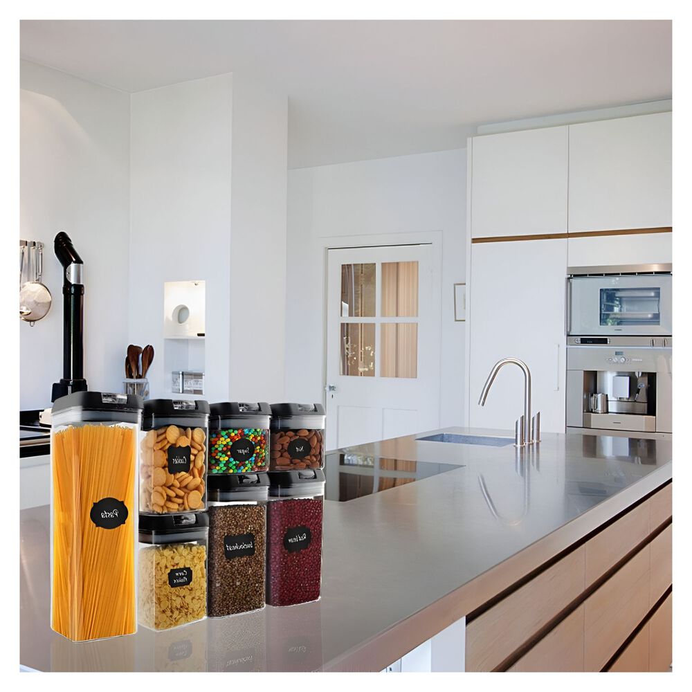 Set De 7 Contenedores Hermeticos De Plastico Cocina Despensa image number 3.0