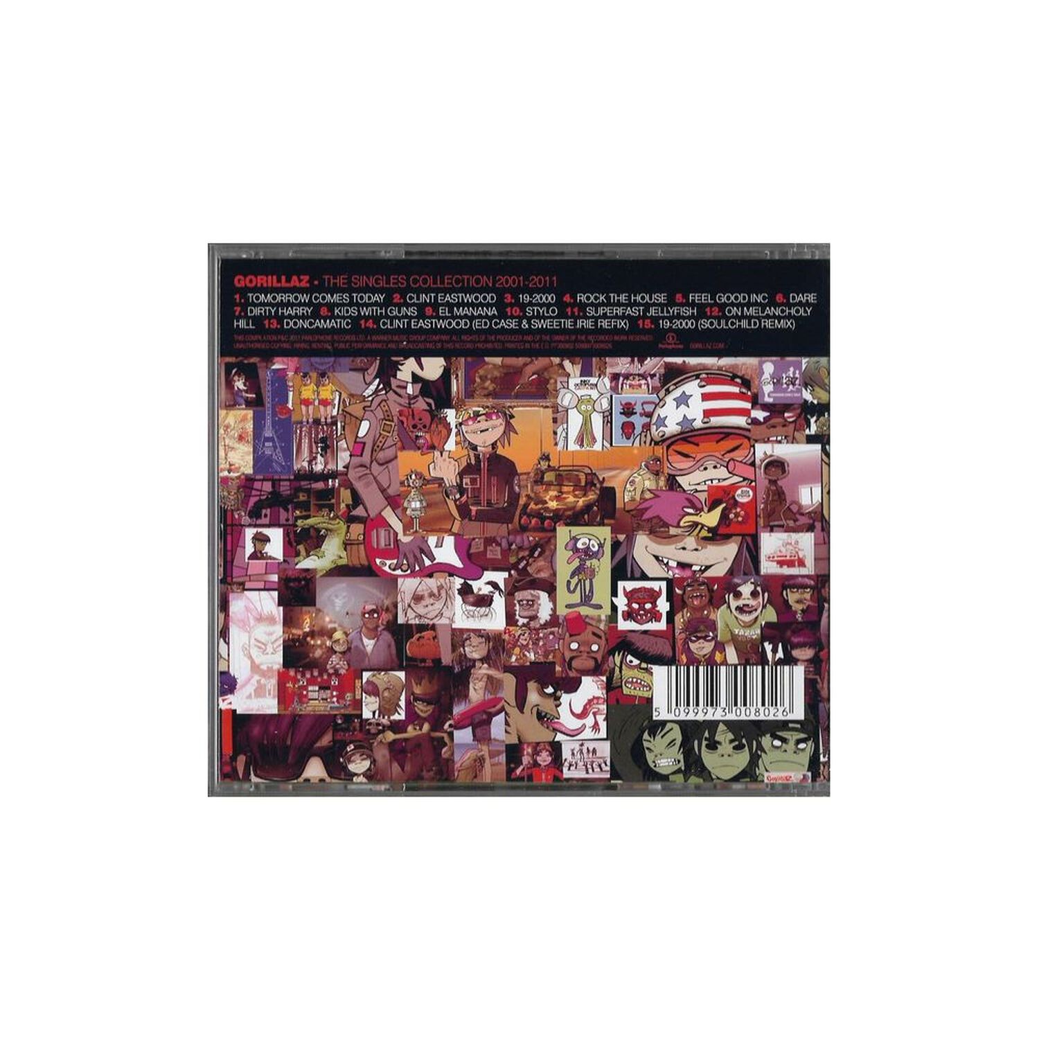 Gorillaz - Singles Collection 2001 - 2011 | Cd image number 1.0