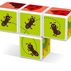 Cubos Magneticos Magicube Insectos (4 Piezas)